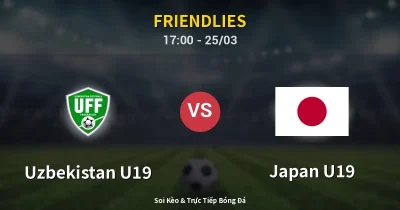 Uzbekistan U19 vs Japan U19 25/03